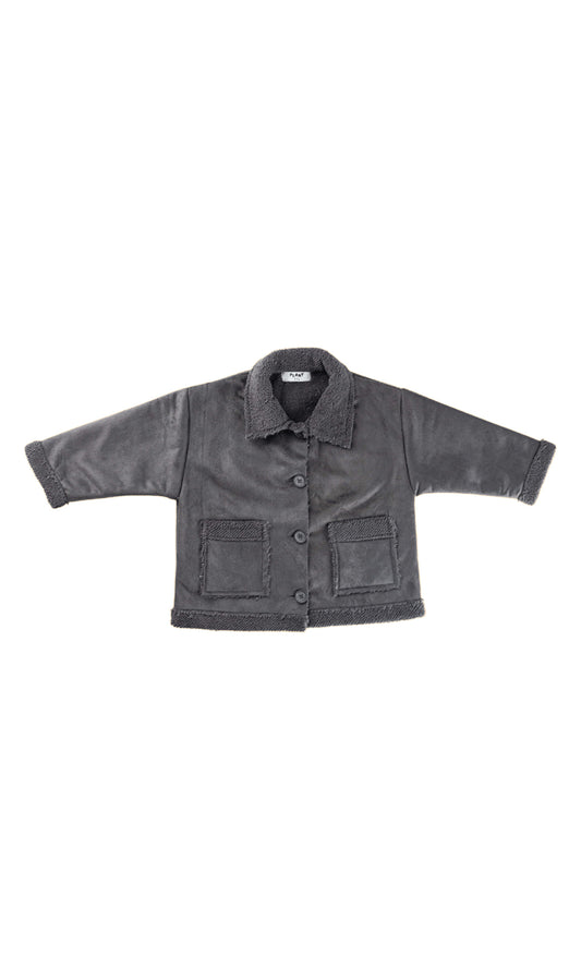 Noir Suede Jacket