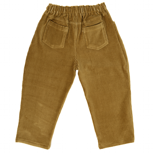 Mustard Kadife Pantolon