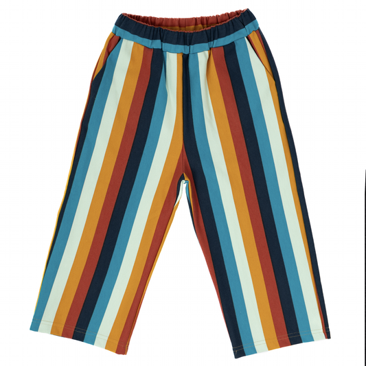 Rainbow Stripe Pantolon
