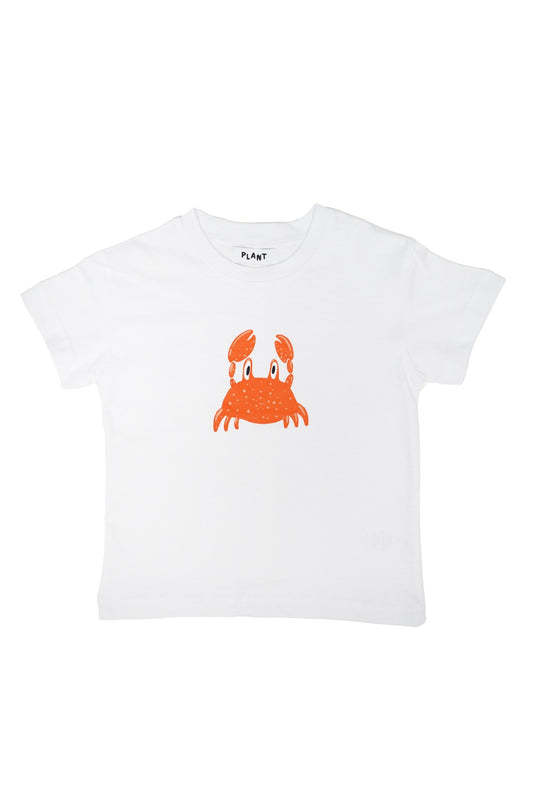 Crab Beyaz T-Shirt